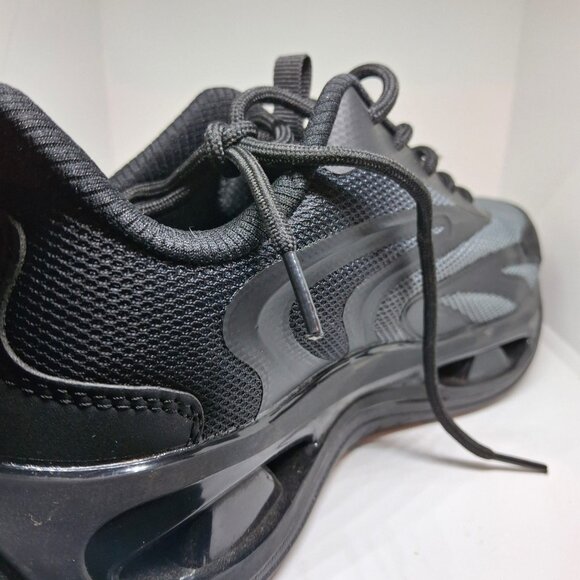 LARNMERN Steel Toe Safety Sneakers Work Shoe Black New Men's 6.5..Woman's 8 - Picture 9 of 9